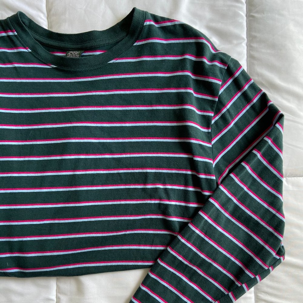 Cozy Striped Long Sleeve